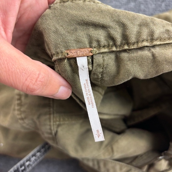 FREE PEOPLE Women’s Go West Utility Jumpsuit Moss Overalls size: Small - Picture 9 of 15